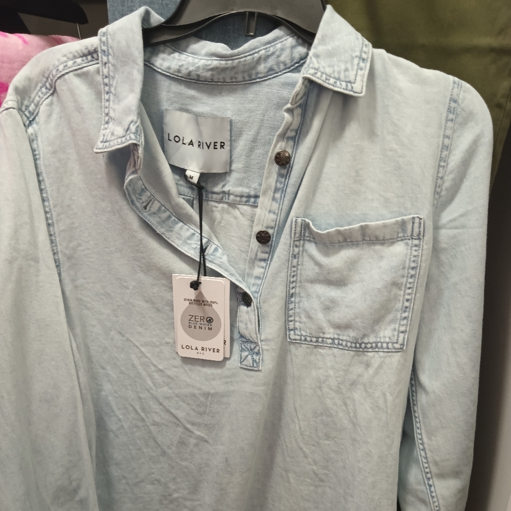 Denim shirt